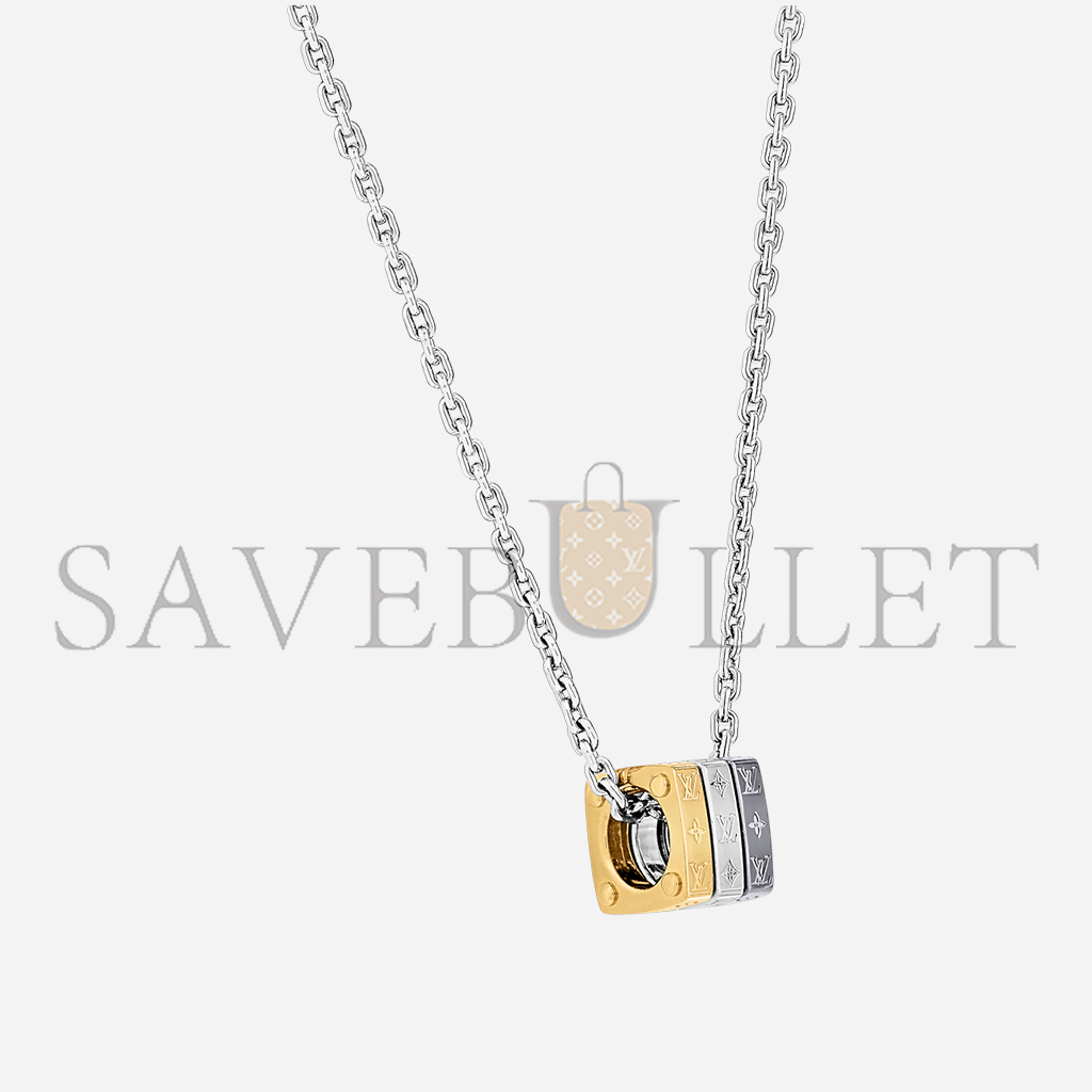 LOUIS VUITTON MONOGRAM BOLD NECKLACE M00675 LOUIS VUITTON MONOGRAM BOLD NECKLACE M00675